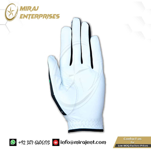 Guantes Cabretta para hombre al por mayor, accesorio de Golf de piel de oveja loca de cuero PU Premium para deportes y uso en gimnasio, regalo de Golf para hombres - Product Image 6