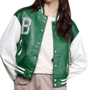 Veste de survêtement pour femme en laine tricotée 100% respirante, avec design réversible, fermeture personnalisée de haute qualité - Product Image 1