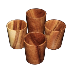 Gafas de madera de acacia natural de primera calidad, accesorios de cocina de calidad superior para el producto más vendido - Product Image 1