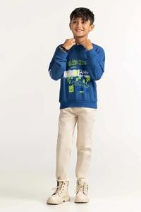 Sudaderas divertidas con estampado de eslogan para niños, jerséis de algodón con gráfico lúdico para ropa informal - Product Image 3