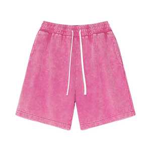 Offre Spéciale été personnalisé sérigraphie 140 grammes lourd toutes couleurs basique Shorts rue surdimensionné blanc Shorts pour hommes - Product Image 3