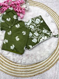 Bollywood Style léger lin Saree avec Dupatta Designer indien ethnique tenue pour adultes fête porter une robe culturelle 2025 - Product Image 6