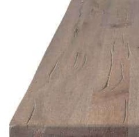Table à manger convertible en bois de chêne massif-Design pliable extensible antique pour hôtel et entrepôt