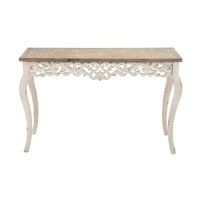 Table de console de sculpture en bois la plus vendue