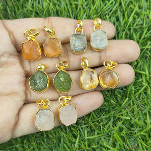 Wholesale Natural Carnelian Raw Crystal Pendant Rough Birthstone <b>Necklace</b> Charm for Women Healing Gemstone <b>Boho</b> Jewelry - Product Image 4