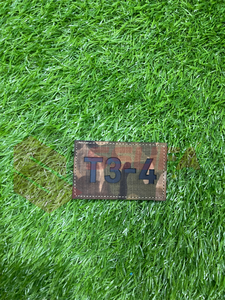 Parches de corte láser tácticos personalizados hechos en fábrica, insignias de gancho y bucle, corte láser, bandera reflectante IR, parche infrarrojo lejano para mochila - Product Image 2