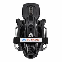 Bandes de retenue réglables pour frein de ski avec fermeture auto-agrippante pour fixation de snowboard