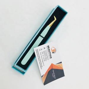 Pince à épiler d'extension de cils de poignée d'impression de points de Styles professionnels - Product Image 1