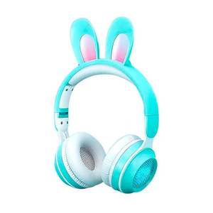Casque audio Bluetooth Myrva Rabbit pour enfants, circum-auriculaire, son stéréo, charge Type C - Product Image 1