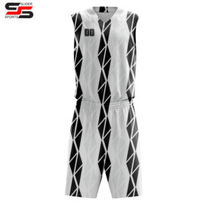Uniformes de baloncesto personalizados de alta calidad para hombres, camisetas para adultos con logotipo personalizado, nombre del equipo en blanco - Product Image 3