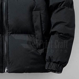 Chaqueta de Invierno Ajustada para Hombre de Alta Calidad, con Logotipo Personalizado, Patrón de Letras, Estilo Urbano, Tela de Lona, Servicio OEM - Product Image 6