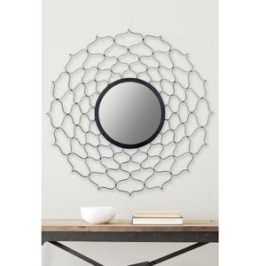 Espejo de pared Decoración para el hogar Diseño de hojas interiores Decoración clásica y moderna Espejo Múltiples diseños de acabado - Product Image 3