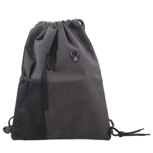 Mochila impermeable con cordón de tela vaquera de nailon de dos colores, gran capacidad, gimnasio, Fitness, deportes al aire libre, bolsa de almacenamiento, dos colores, otros - Product Image 2