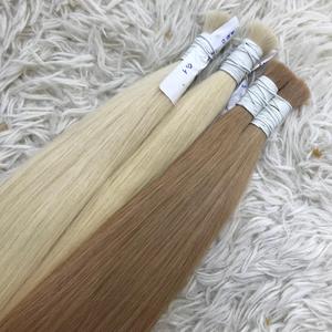 Extensiones de cabello humano sin procesar de un donante de alta calidad, pelo liso Natural 100% virgen más vendido - Product Image 1