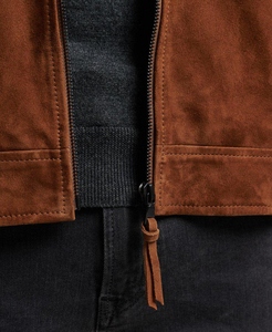 Chaqueta de Motociclista de Piel de Vaca y Lona Unisex Premium, Vintage, Impermeable, Ecológica, Gruesa, Duradera y de Alta Calidad - Product Image 5