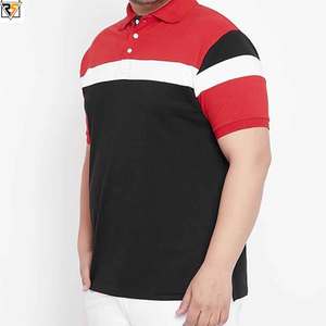 Polos de lujo para hombre, ropa de alta calidad, camisetas con logotipo bordado personalizado, camisetas de manga corta de algodón 300GSM - Product Image 3