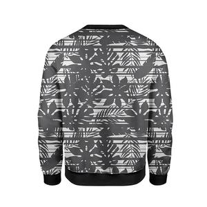 เสื้อสเวตเตอร์คอกลมพิมพ์ลายเสื้อ100% โพลีเอสเตอร์สวมหัว unisex เสื้อสเวตเตอร์คอกลมว่างเปล่าไซส์ใหญ่ - Product Image 5