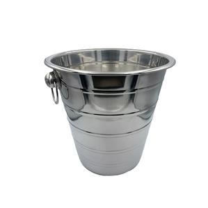 Top Tendance Acier Inoxydable Métal Seau À Glace Bière Vin Champagne Boissons Baignoires Logo Personnalisé Antique - Product Image 2