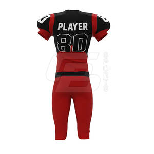 ชุดเครื่องแบบอเมริกันฟุตบอลชุดแขนสั้นสำหรับผู้เล่นทีมดีไซน์ยอดนิยมสำหรับผู้ใหญ่ - Product Image 3