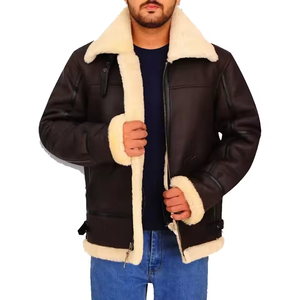 Chaquetas de Cuero Genuino para Hombre, Nueva Colección, Alta Calidad, Transpirables, para Invierno - Product Image 2