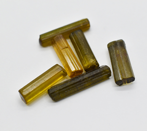 Colgante de turmalina Natural para fabricación de joyas, joyería de turmalina de petróleo, rebanada de piedras preciosas sueltas - Product Image 1