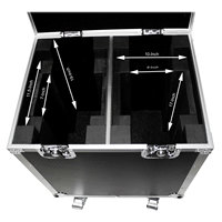X-BASON 2 Chauvet Spot 355Z IRC Feux de tête mobiles Flight Road Case