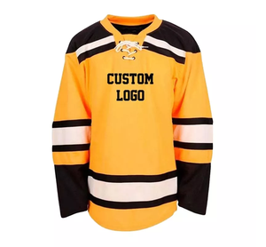 Camiseta con estampado de sublimación de manga larga de gran tamaño para hombre de alta calidad, nueva camiseta de equipo de hockey sobre hielo para hombre - Product Image 5