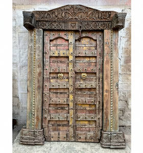 ประตูตกแต่งงานแต่งงานกลางแจ้งแบบหรูหราสำหรับทางเข้าสวนงานปาร์ตี้งานพิธีและการตกแต่งการต้อนรับจากอินเดีย - Product Image 1