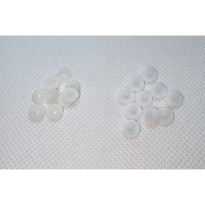 Phụ kiện nhựa in chuyên nghiệp ISO 9001 chứng nhận nút nhựa trắng nam và nữ Snap cho lưới chống muỗi - Product Image 1