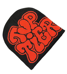 หมวกบีนนี่ออกแบบได้ตามต้องการหมวกบีนนี่ถักลายหัวกะโหลกสำหรับเด็กผู้ใหญ่สำหรับฤดูหนาวผลิตในเวียดนาม - Product Image 1