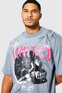 Impression personnalisée Stone Wash Stone Washed surdimensionné graphique rue plaine coton hommes t-shirts 100% coton sur la taille adulte t-shirts - Product Image 4