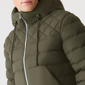 Veste matelassée de haute qualité, confortable, de couleur unie, avec impression de logo personnalisée, collection spéciale pour hommes, tenues à la mode - Product Image 4