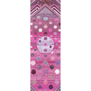 Manchaha Ivory Hand Knotted Wool Bamboo Silk Rug 10mm Thick Geometric Abstract Pattern for Home <b>Hallway</b> Rectangle Model-Les-1568 - Product Image 1