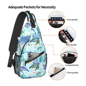 Sac à bandoulière personnalisé pour hommes Sac à bandoulière léger et durable pour voyage et usage quotidien - Product Image 2