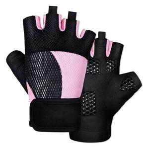 Meilleure vente Nouveau style de gants de fitness pour femmes Logo personnalisé Vente à chaud en cuir pour haltérophilie Cyclisme Gym-Vente en gros - Product Image 4