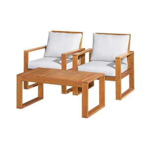 Bestseller Outdoor Acacia <b>Sofa</b> Set | Waterproof <b>Garden</b> Furniture <b>for</b> Patio & Hotel | Vietnam Supplier - Product Image 1