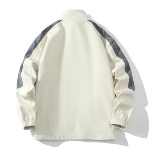 Jersey deportivo informal para hombre, Top y pantalones de chándal para correr, conjunto de manga larga de 2 piezas, 100% algodón de talla grande para Otoño Invierno - Product Image 3