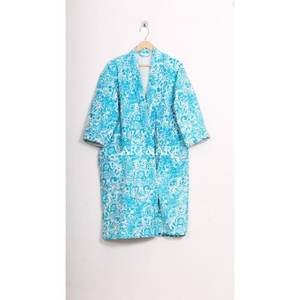 Kimono de Verano para Mujer, Hecho a Mano en India, Acolchado con Diseño Floral, 100% Algodón, de Secado Rápido, para Dormir - Product Image 1
