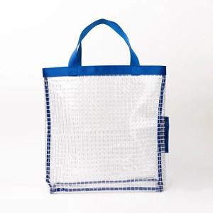Durable <b>Clear</b> PVC Tote <b>Bag</b> Custom Printed Waterproof Large Capacity <b>Recyclable</b> Plastic Shopping Carrying <b>Bag</b> with Handles - Product Image 1