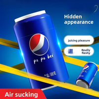 Coca-Cola Airplane Cup Simulation Pocket Cat Realistic Vagina Tight Meat Outdoor Sexual Pleasure Portable Male Masturbation