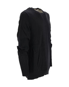 Unisex <b>Black</b> Crew Neck Sweatshirt Long Sleeve Pullover Casual Sportswear Cotton Blend Soft <b>Fleece</b> Fabric Comfortable Winter Warm - Product Image 6