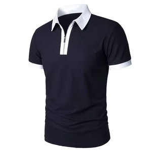 เสื้อยืดโปโลระบายอากาศสำหรับผู้ชายทรงสลิมฟิตเสื้อยืดโปโลระบายอากาศได้ดีคุณภาพระดับพรีเมียม - Product Image 1