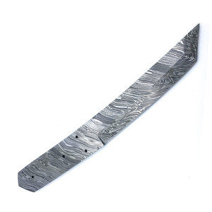 มีดสกินเนอร์เหล็กดามัสกัสแบบมีใบมีดแบบออกแบบได้ตามต้องการ - Product Image 4