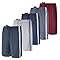 Pantalones cortos clásicos informales para gimnasio para hombre, pantalones cortos deportivos informales para hombre con bolsillos con cremallera - Product Image 2