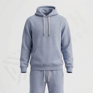 Chándal Deportivo Informal para Hombre, Diseño Superior, Color Sólido, para Entrenamiento, Profesional, de Alta Calidad, Personalizado, de Secado Rápido, Transpirable, 100% Algodón - Product Image 1