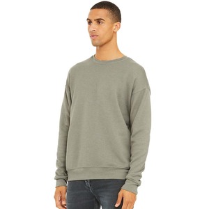 Spring and Autumn New Style 100% Cotton Sweatshirts Casual <b>Purple</b> Loose Fit Crewneck Pullover <b>Hoodies</b> Sweatshirt - Product Image 2