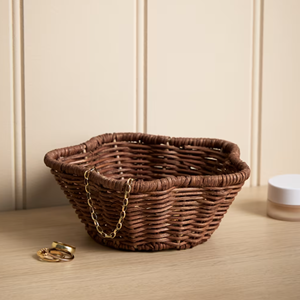 Cesta de Almacenamiento de Ratán Festoneada al por Mayor, Cestas de Mimbre Tejidas Ecológicas para Decoración de Mesa del Hogar de Fabricante Vietnamita - Product Image 6