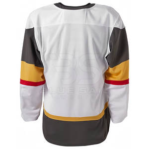 Jersey de Hockey sobre Hielo con Cuello Redondo, Uniforme de Equipo Personalizado con Costuras Resistentes y Absorción de Humedad - Product Image 5