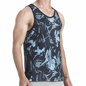 Derniers modèles de vêtements d'entraînement Débardeur sur mesure pour hommes Vêtements de gym Débardeur homme respirant à vendre en ligne - Product Image 6
