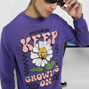 <b>Men</b> Slim Fit Sweatshirt Comfortable Soft Cotton Long Sleeve <b>Pullover</b> <b>Men</b> Casual <b>Pullover</b> Sweatshirt - Product Image 4